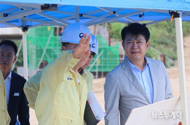 복기왕, 아산 민생현장 ‘릴레이 방문'