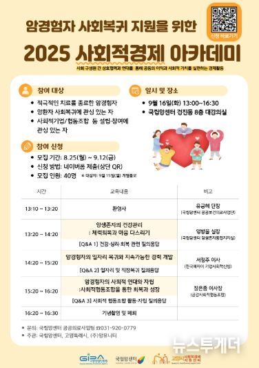 2025 사회적경제 아카데미 안내문