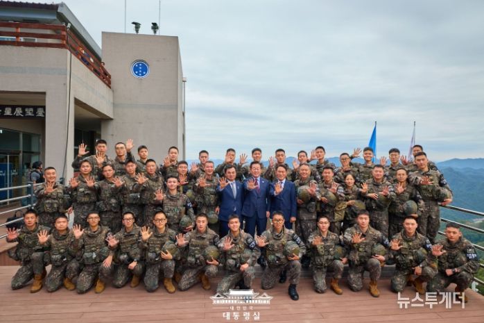 화천 군부대 방문