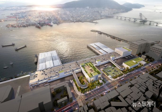 부산공동어시장 현대화사업 조감도