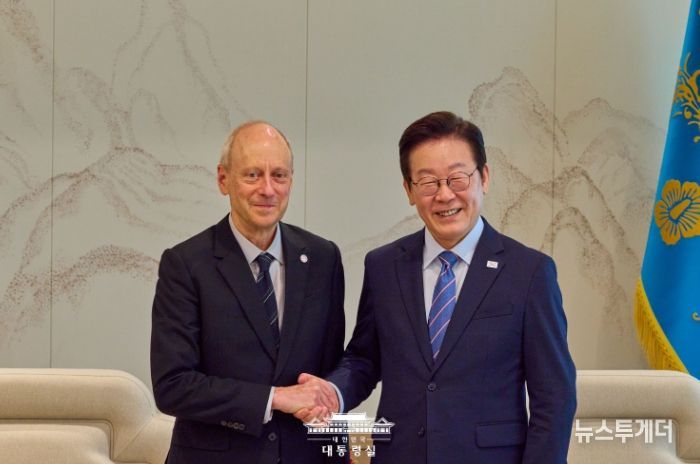 마이클 샌델 교수 접견(대통령실)