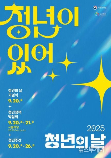 「2025 청년의 날」 포스터
