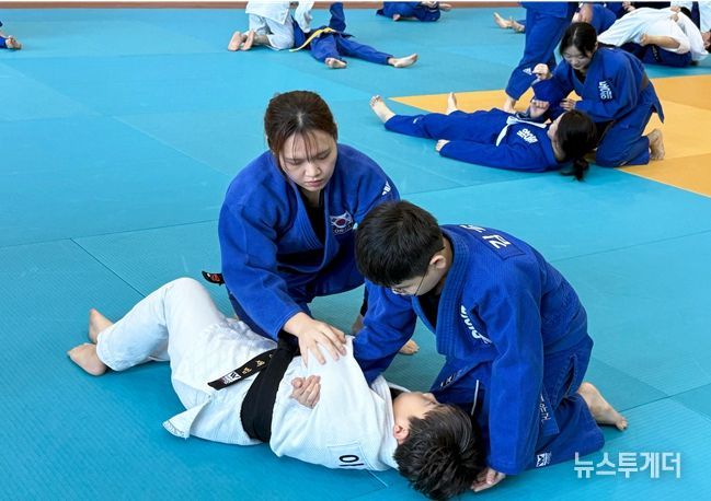 강원도 유·청소년 유도 꿈나무 대상 재능기부