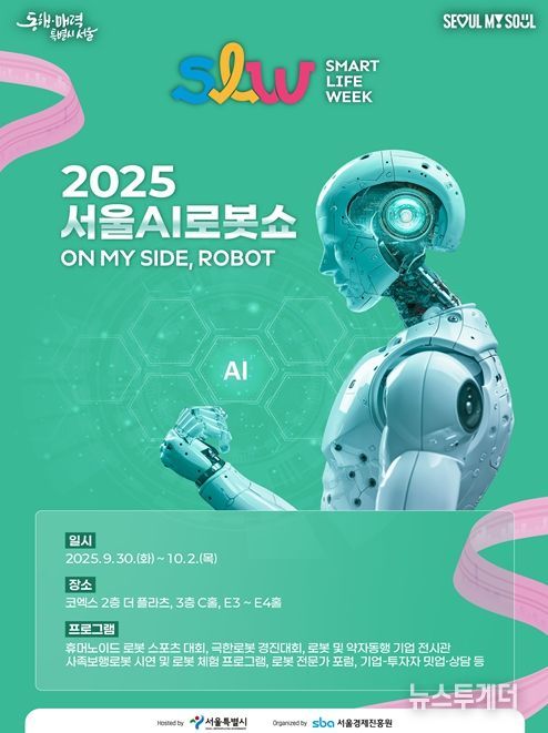 2025 서울AI로봇쇼 포스터