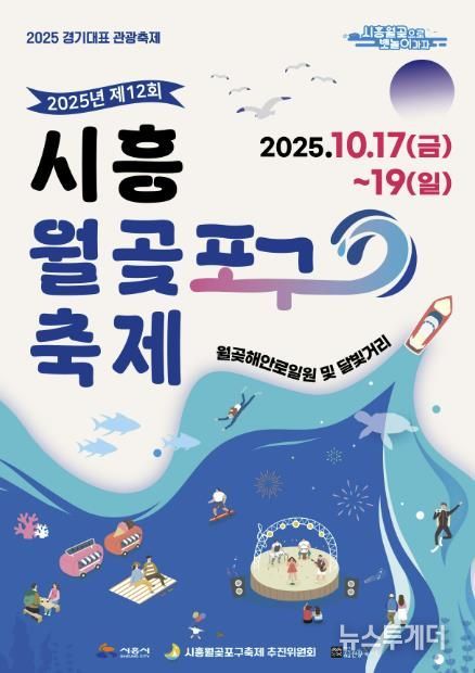 제12회 시흥월곶포구 축제 포스터