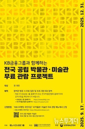 전국 공립 박물관 미술관 프로젝트 포스터