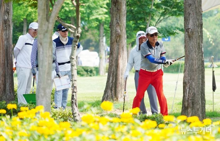 지난 7월 화천군에서 개최된 국내 첫 암환자 전국 파크골프 대회인 ‘2025 MBN-화천군 암극복 건강 전국 파크골프 대회