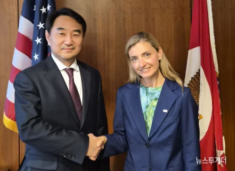 정기홍 대사-사라 로저스 차관 면담