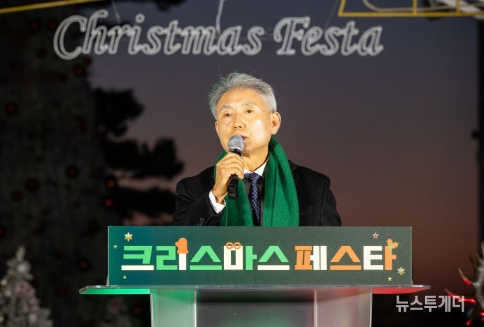 계양구, ‘2025 크리스마스 페스타’ 점등... 환상적인 겨울빛 축제 개막