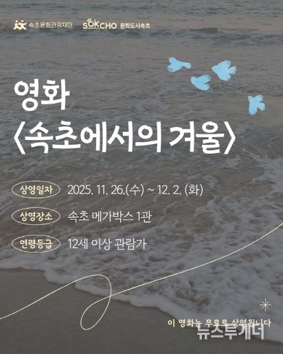 속초에서의 겨울 카드뉴스