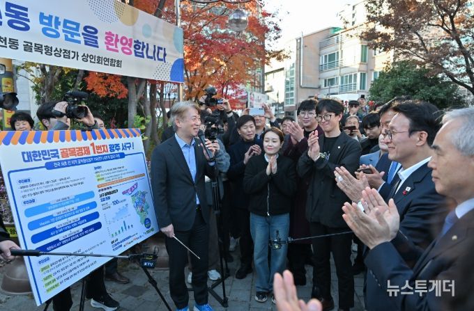 광주광역시 서구 골목상권 방문