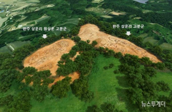 완주 상운리 원상운 고분군, 상운리 고분군 3차원 입체화(3D 모델링)