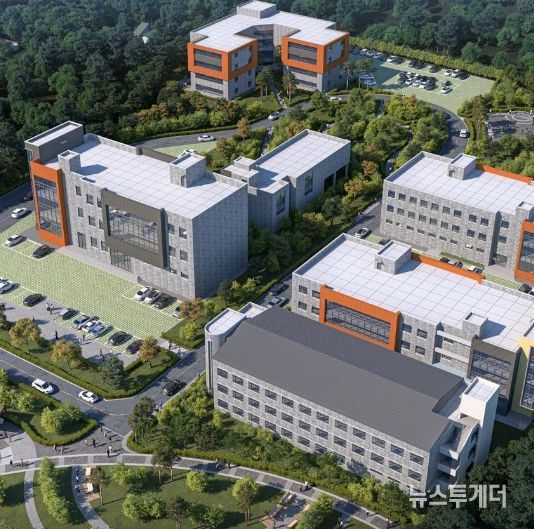 홍천국가항체클러스터 조감도